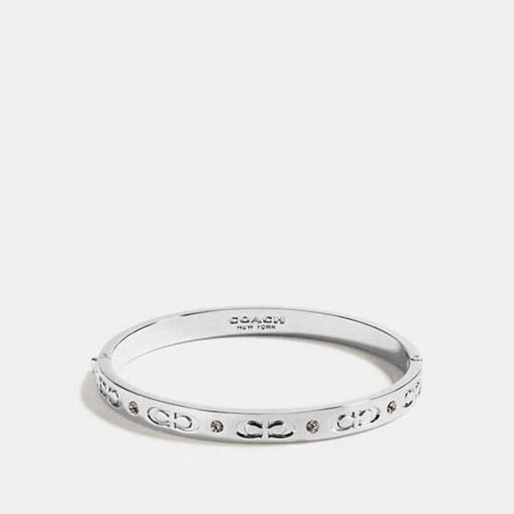 Signature Hinged Bangle - Picture 1 of 1